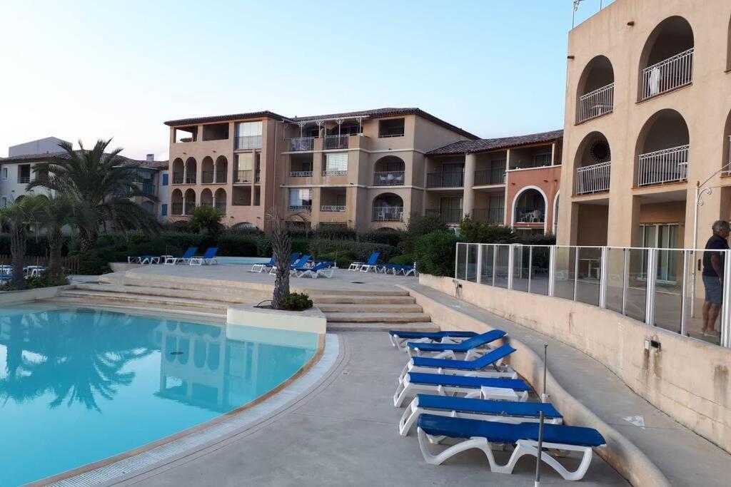 식스포즈레스플라지스 Magnifique Rez De Jardin & Piscine & Bord De Mer 아파트 외부 사진